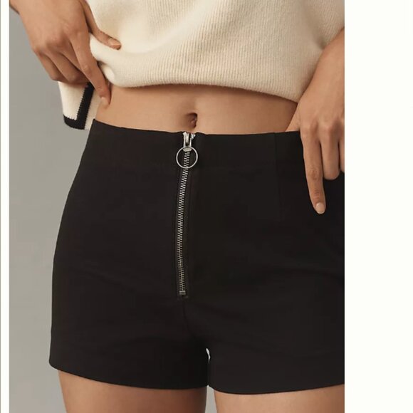 Brand New Maeve Zippered Micro Shorts - Picture 4 of 9
